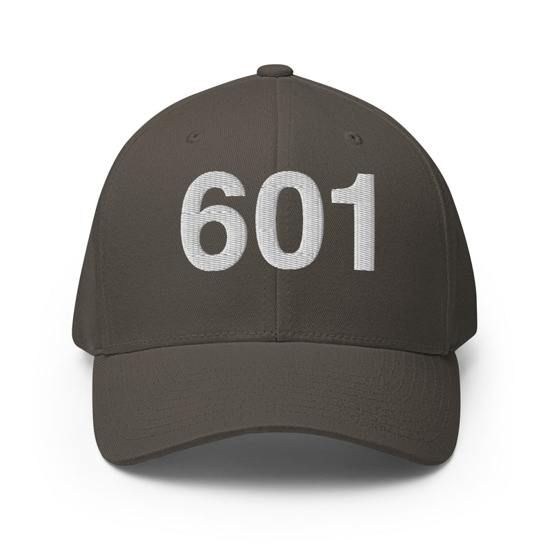 601 Jackson Mississippi Area Code Closed Back Hat