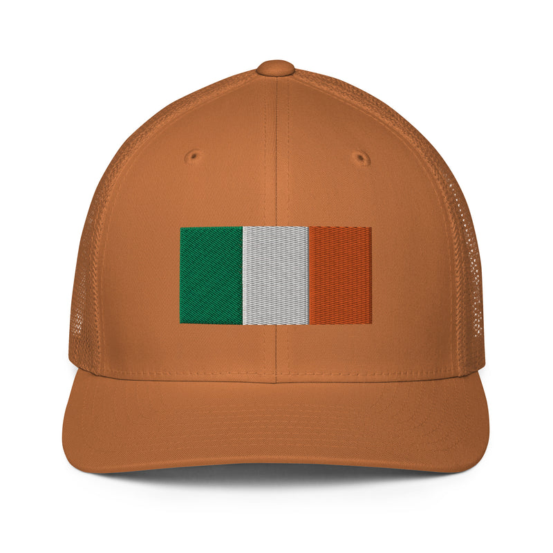 Flag of Ireland Closed Back Trucker Hat