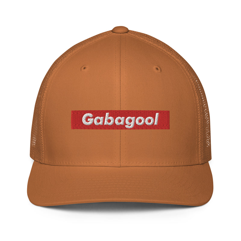 Gabagool Box Logo Closed Back Trucker Hat