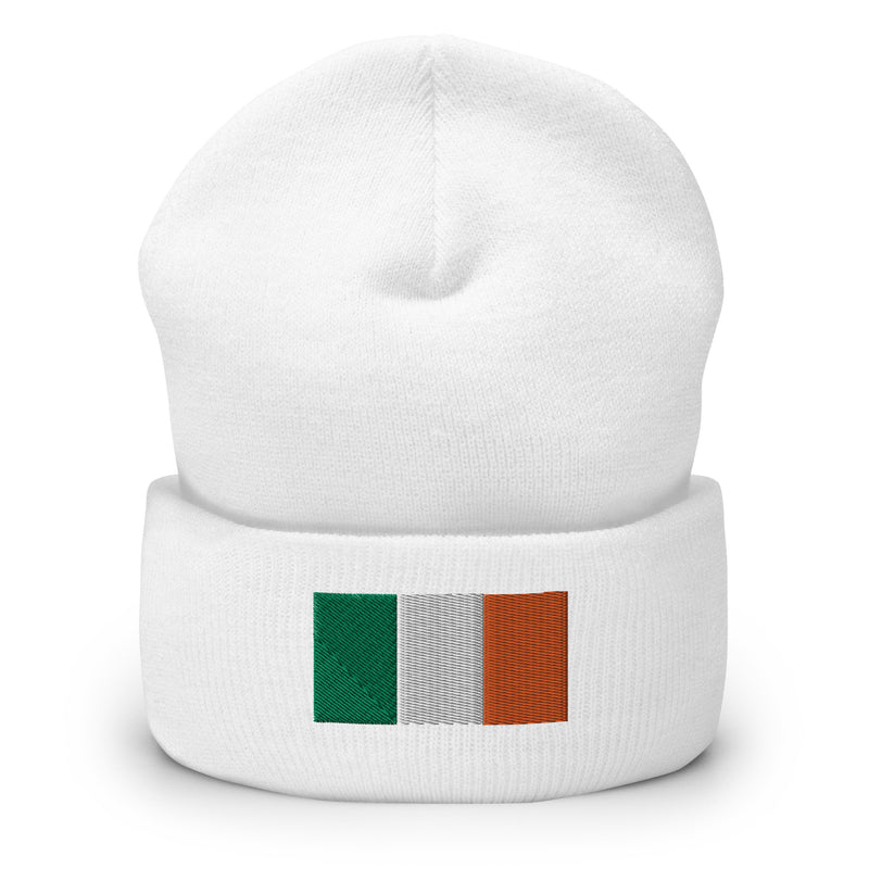 Flag of Ireland Cuffed Beanie