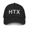 HTX Houston Texas Denim Dad Hat