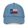 Texas Flag Denim Dad Hat