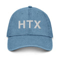 HTX Houston Texas Denim Dad Hat