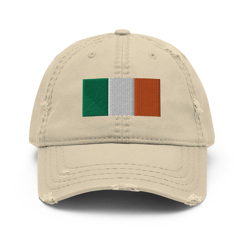 Flag of Ireland Distressed Dad Hat