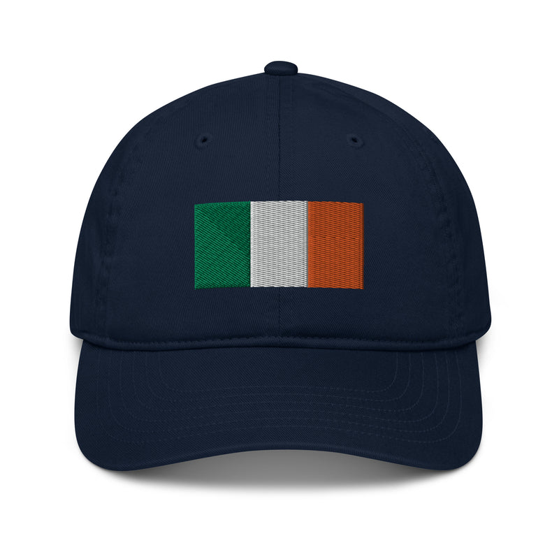 Flag of Ireland Organic Cotton Dad Hat