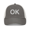 Oklahoma OK Faded Trucker Hat