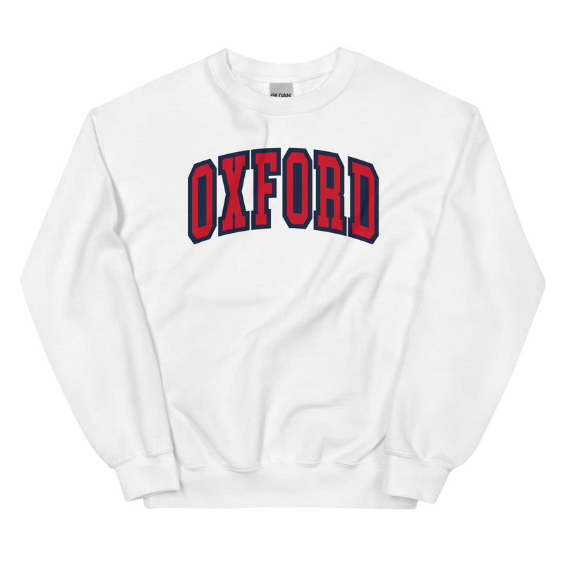 Oxford Mississippi Collegiate Crest Sweatshirt