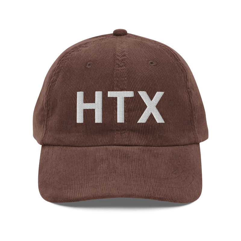 HTX Houston Texas Corduroy Hat