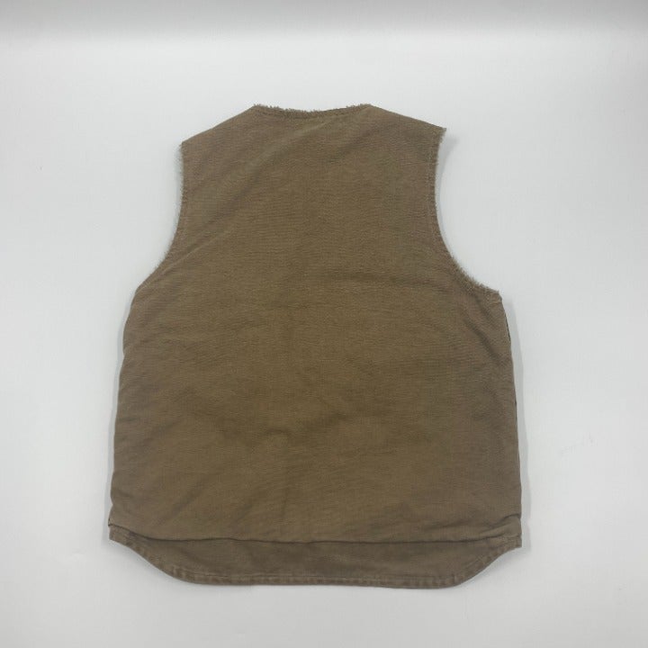 Vintage Sherpa Lined Carhartt Vest Size M