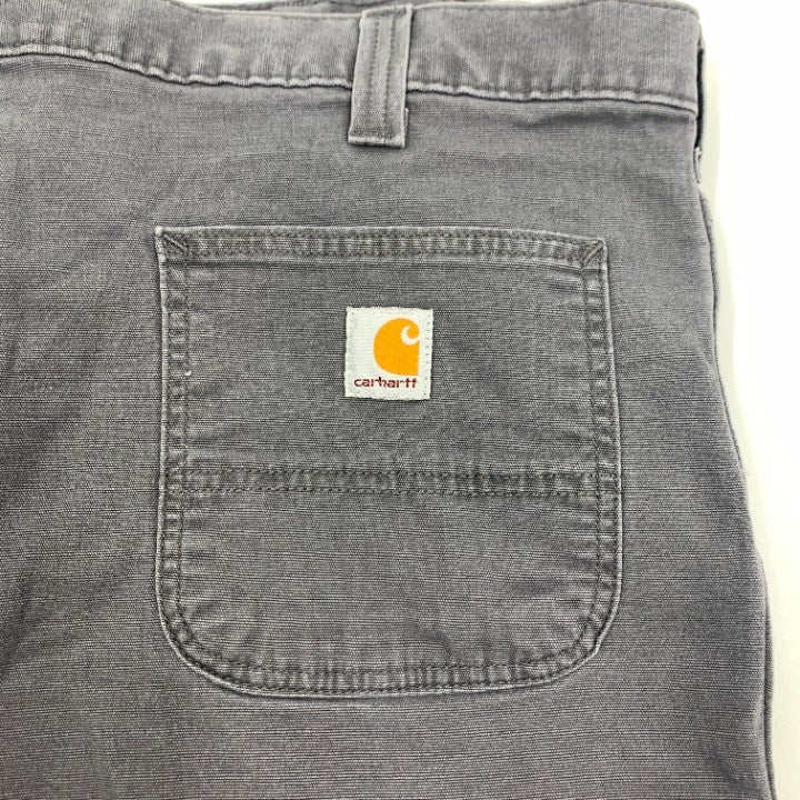 Gray Carhartt Relaxed Fit 5 pocket Pants Size 44x26