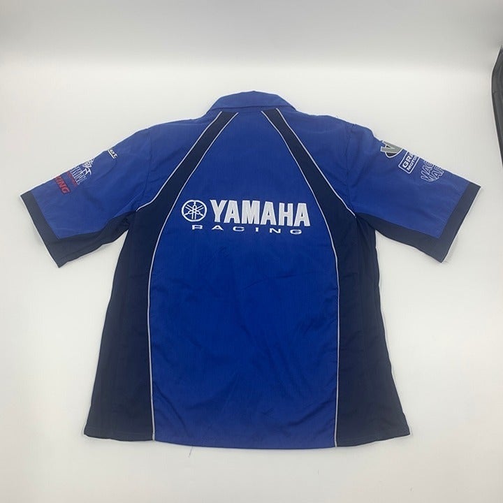 Yamaha Factory Racing Pit Crew Button Shirt