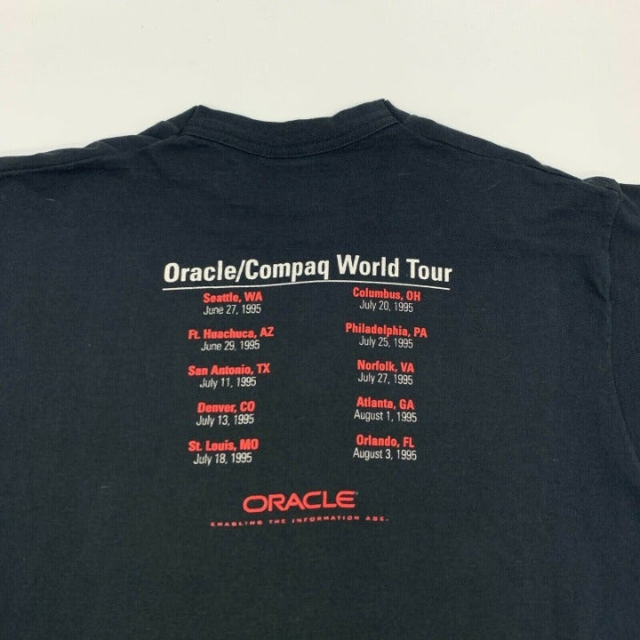 90s Oracle7 Tour T-Shirt Size XL
