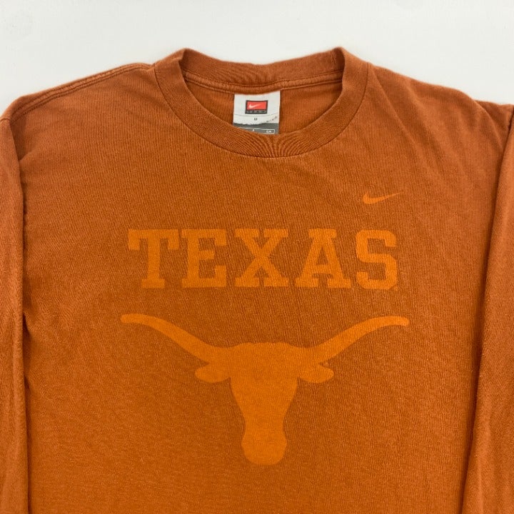Long Sleeve Nike Texas Longhorns T-shirt Size S
