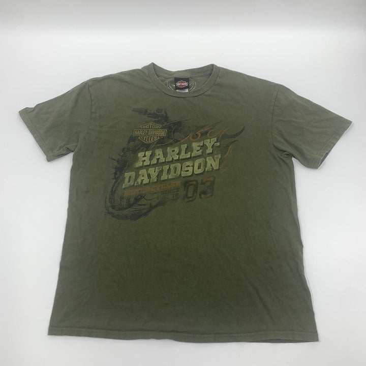 Rome Italy Harley Davidson T-Shirt Size XL