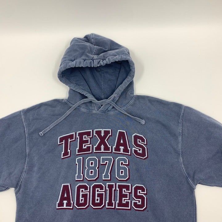 Texas A&M Aggie Comfort Colors Hoodie Size M