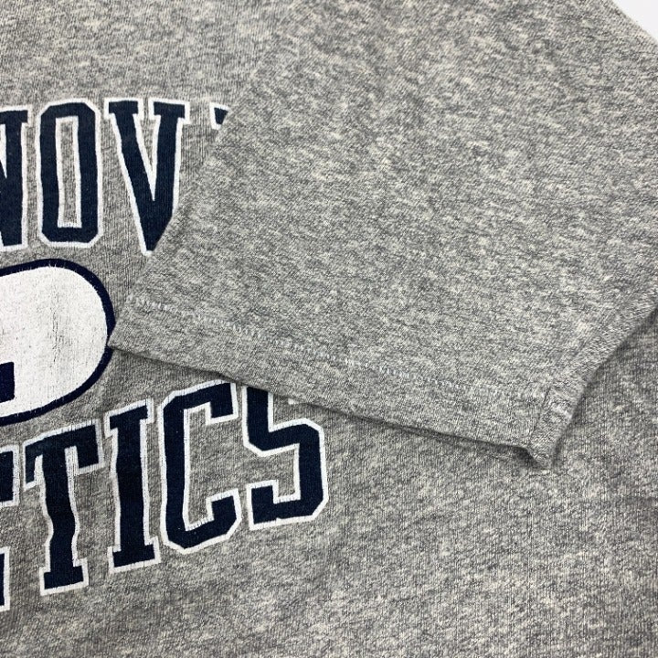 Vintage Paper Thin Villanova Athletics Single Stitch T-shirt  Size L