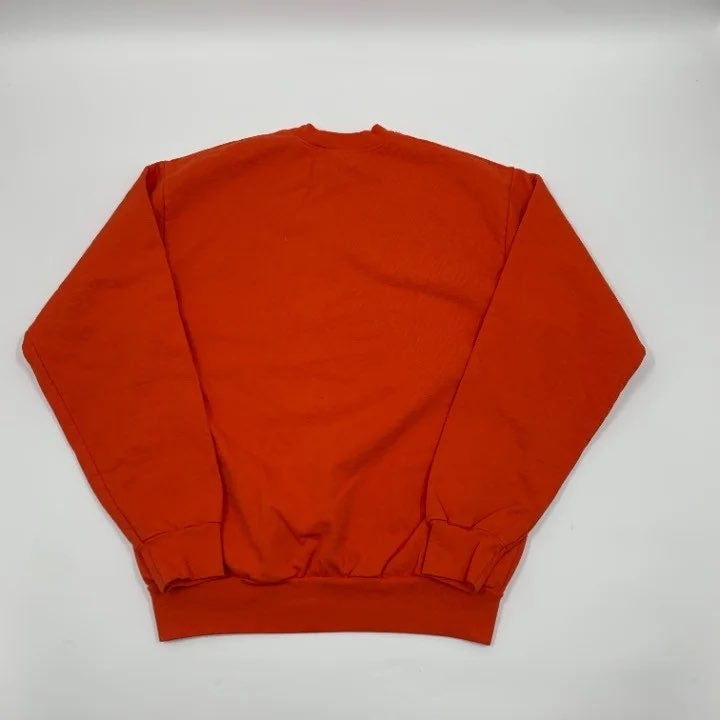 Orange Los Angeles Apparel 14oz Heavy Fleece Sweater Size M Made in USA
