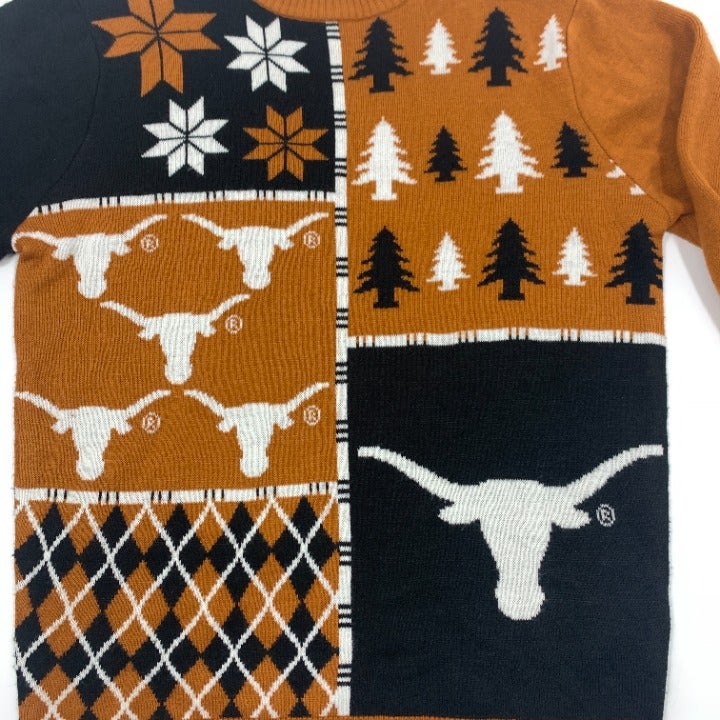 Texas Longhorns Christmas Sweater Size M