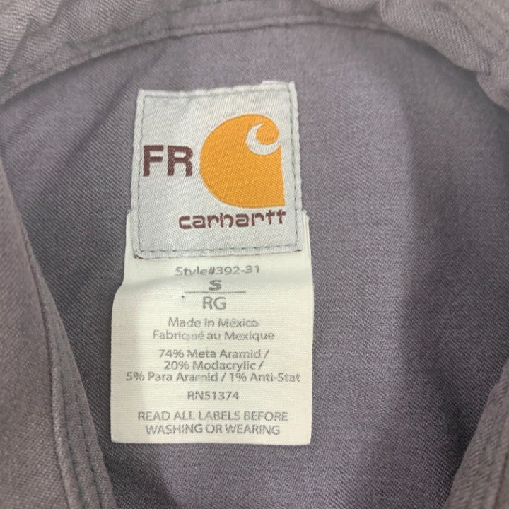 Carhartt FR Flame Resistant Cat 2 NFPA 2112 Long Sleeve Work Shirt