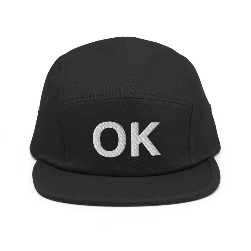 Oklahoma OK Five Panel Camper Hat
