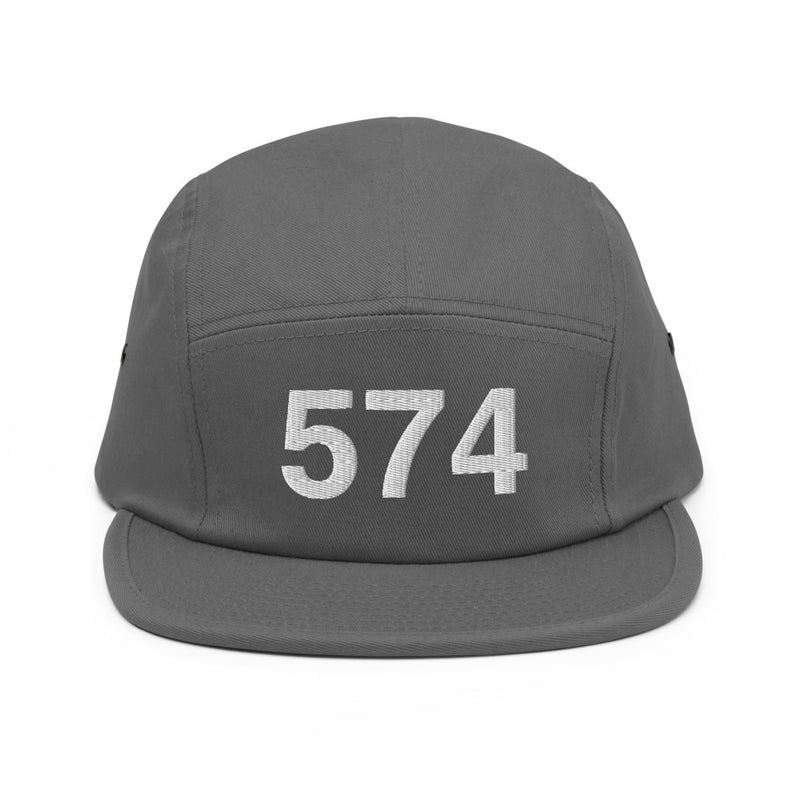 574 South Bend IN Area Code Camper Hat