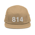 814 Erie Area Code Five Panel Camper Hat
