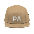 Pennsylvania PA Five Panel Camper Hat