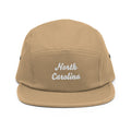 Cursive North Carolina Camper Hat