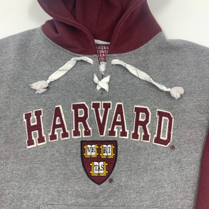 Harvard University Rugby Hoodie Size L