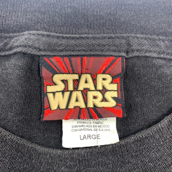 Vintage Star Wars Episode 1 Darth Maul Sith T-shirt Size L