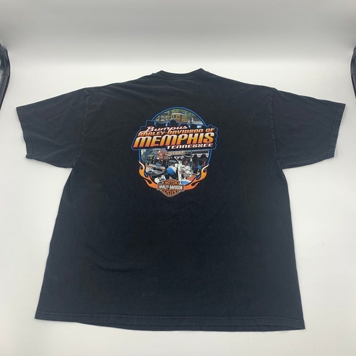 Memphis TN Harley Davidson T-Shirt Size 3XL Made In USA