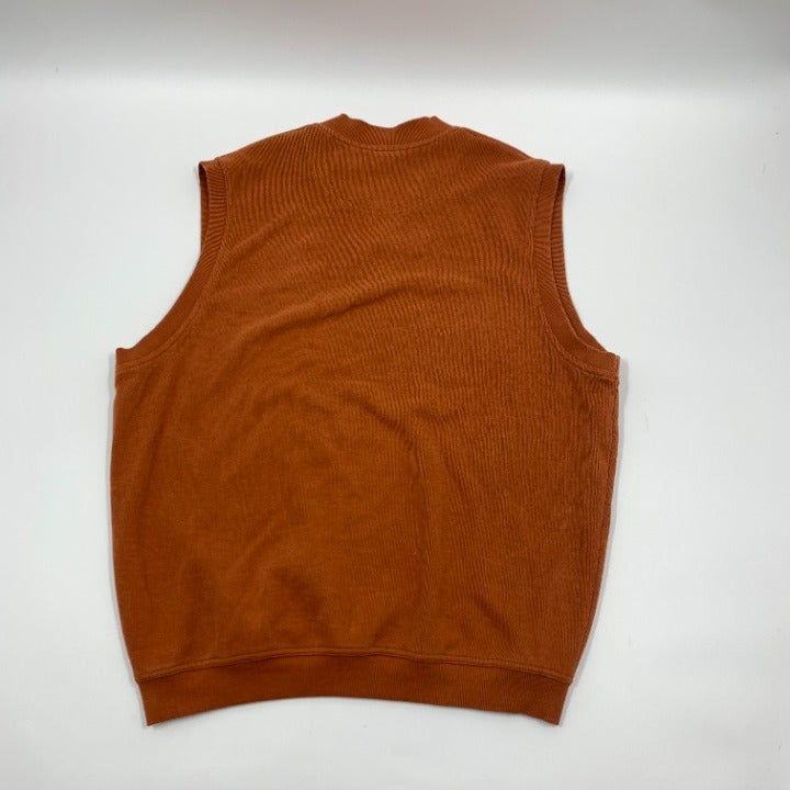 Vintage Reebok Texas Longhorns Golf Sweater Vest Size L