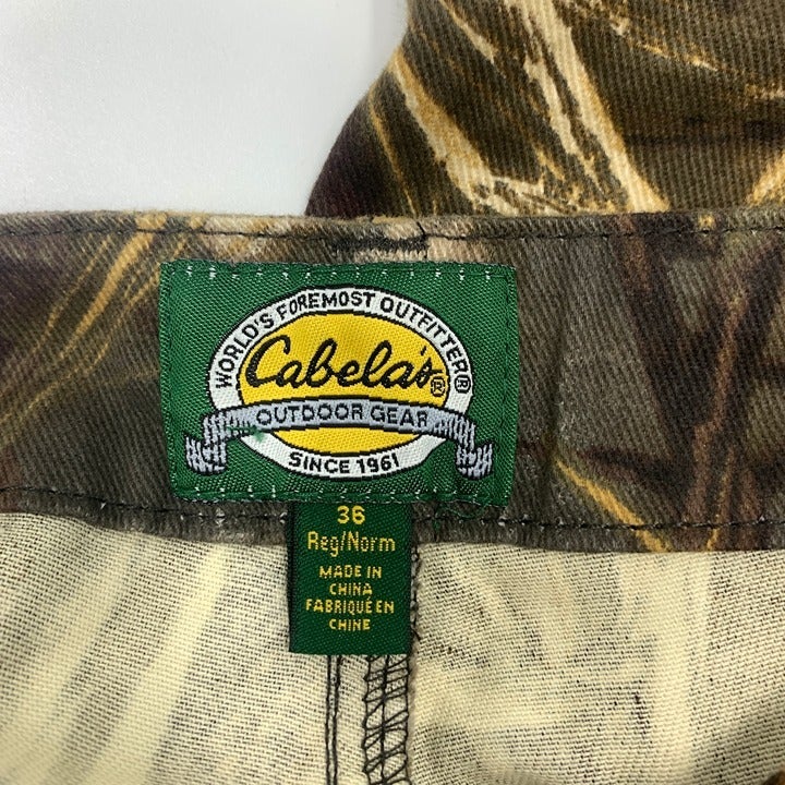 Cabela's Camo Cargo Pants 36x33