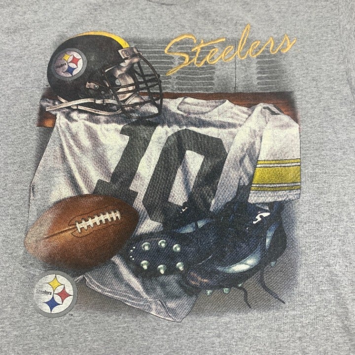 Vintage Pittsburgh Steelers Locker Room T-shirt Size XL