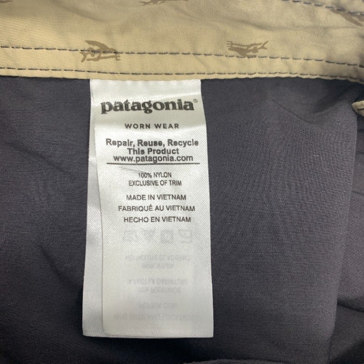 Black Patagonia Board Shorts Waist 30" Inseam 8.5"