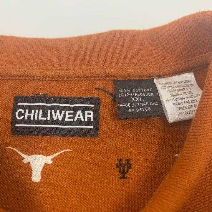 Texas Longhorns Chiliwear Polo size 2XL