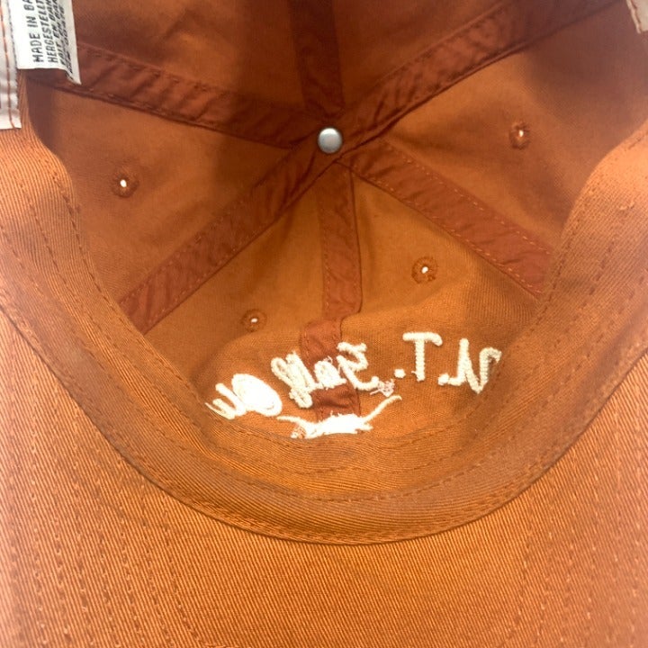 Burnt Orange Texas Longhorns Golf Club Hat
