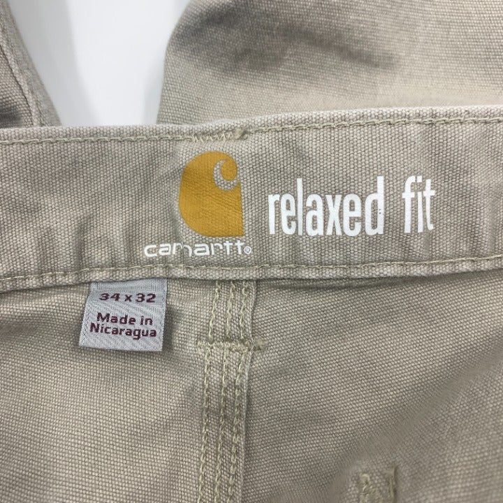 Carhartt Size 34x32 5 Pocket Work Pants