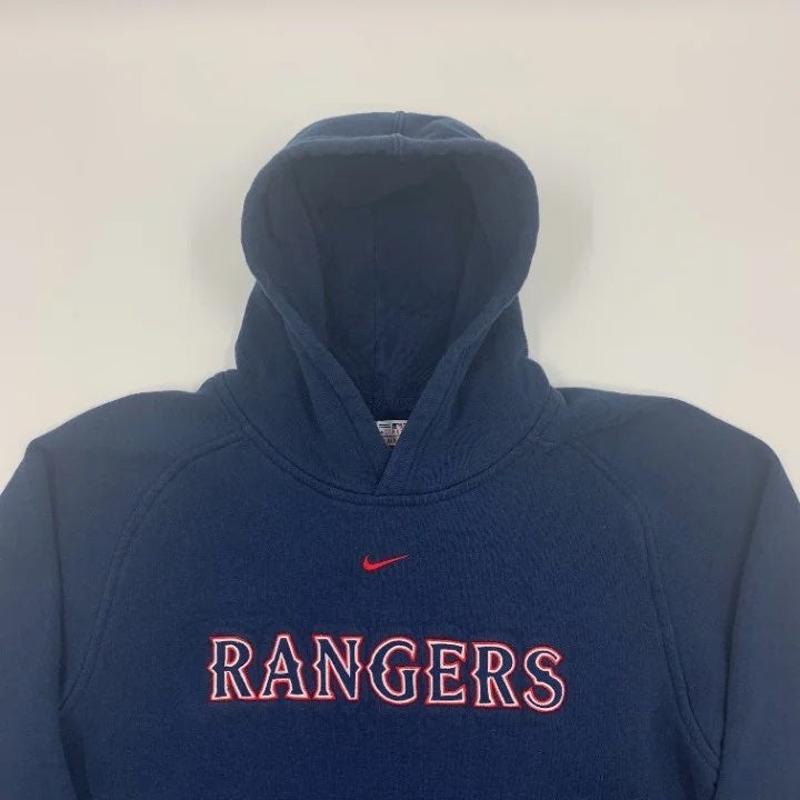 Youth Texas Rangers Nike Center Swoosh Hoodie Size Youth XL