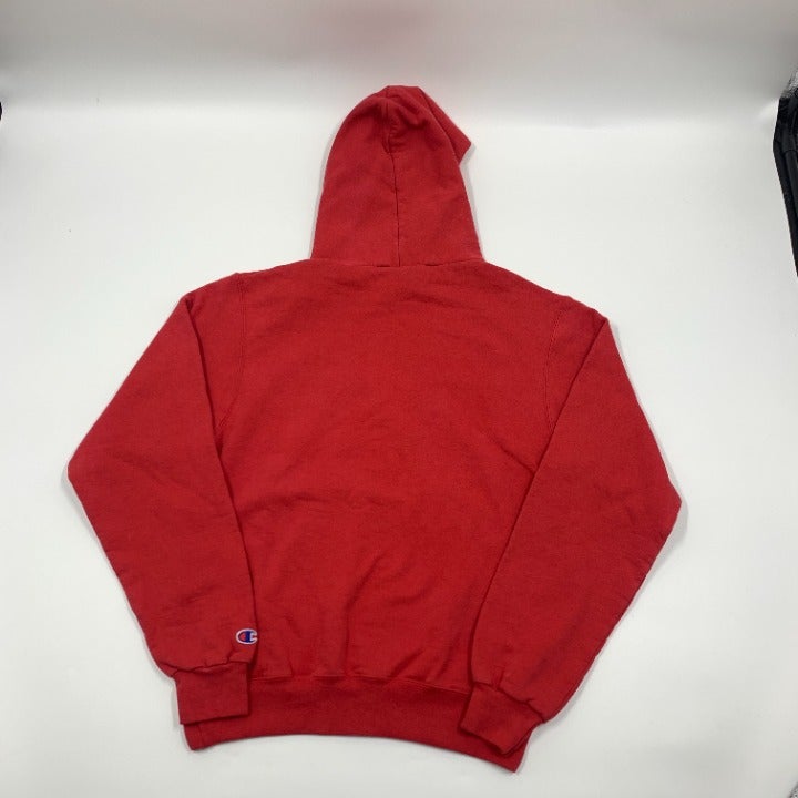 Red Texas Tech Champion Hoodie Size S