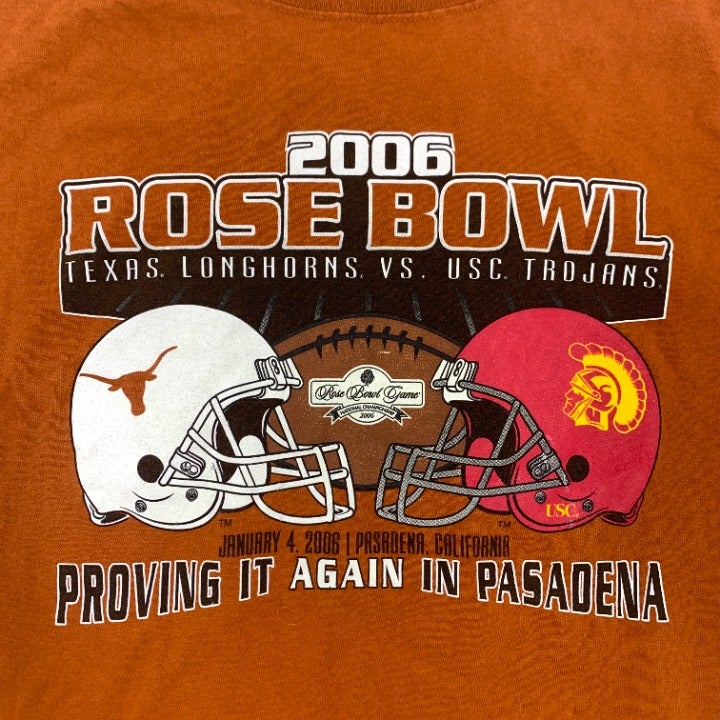 Texas Longhorns 2006 Rose Bowl T-shirt Size M
