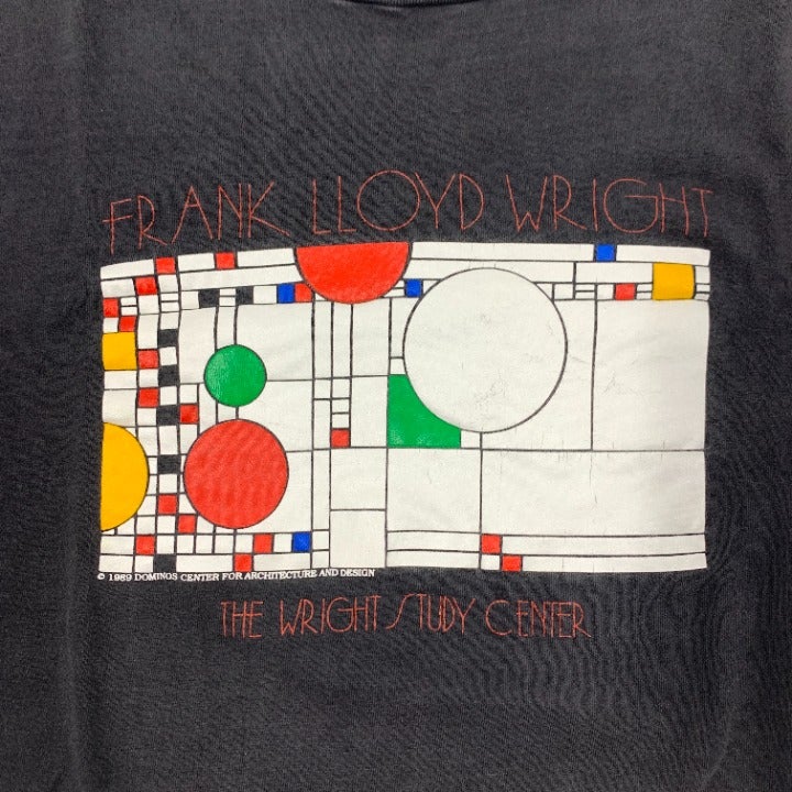 1989 Vintage Frank Lloyd Wright T-Shirt Size L Made in USA