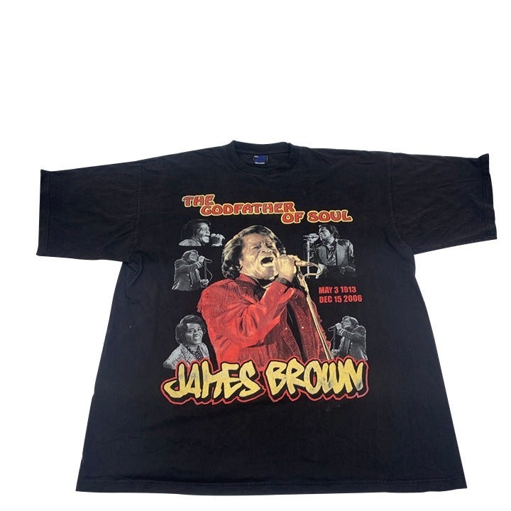 James Brown The Godfather of Soul Memorial T-Shirt Size 4XL