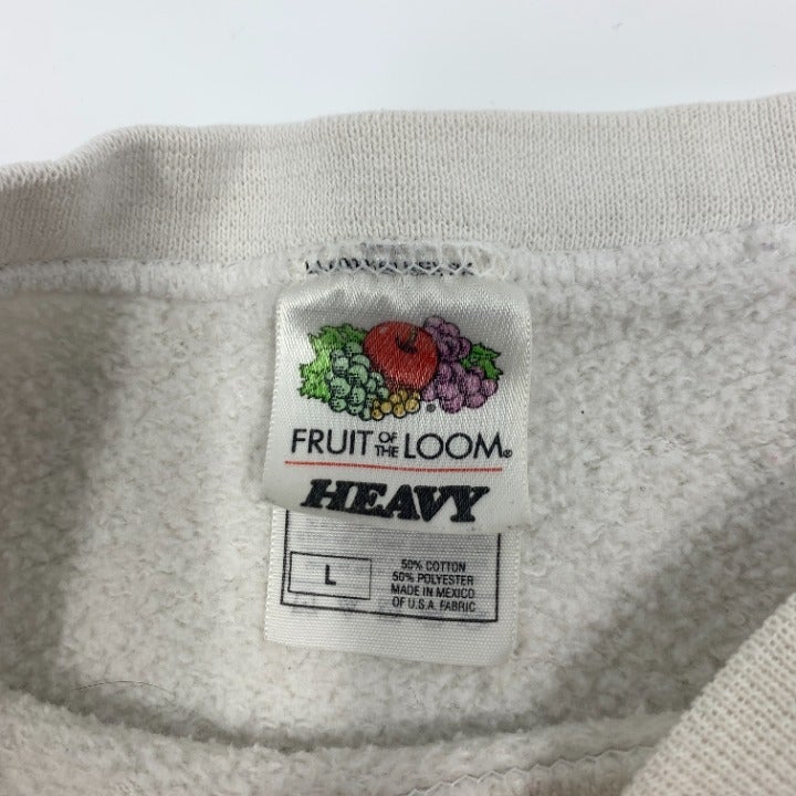 Vintage White Texas Longhorns Sweatshirt Size L