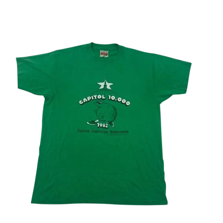 1982 Austin Texas 10k Paper Thin T-shirt size L