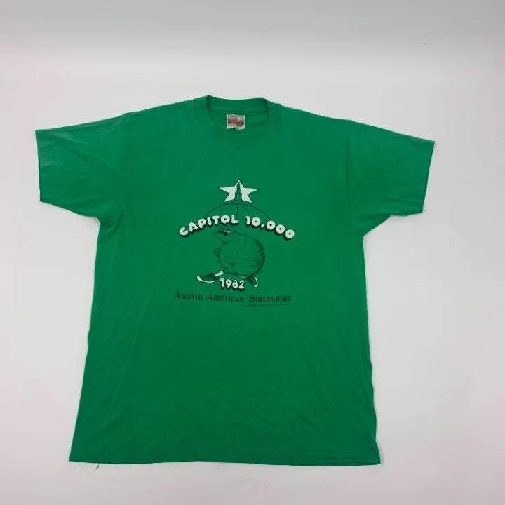 1982 Austin Texas 10k Paper Thin T-shirt size L