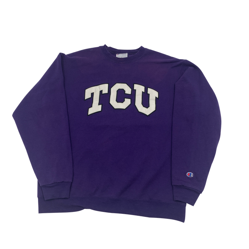 TCU Horned Frogs Champion Sweater Size L