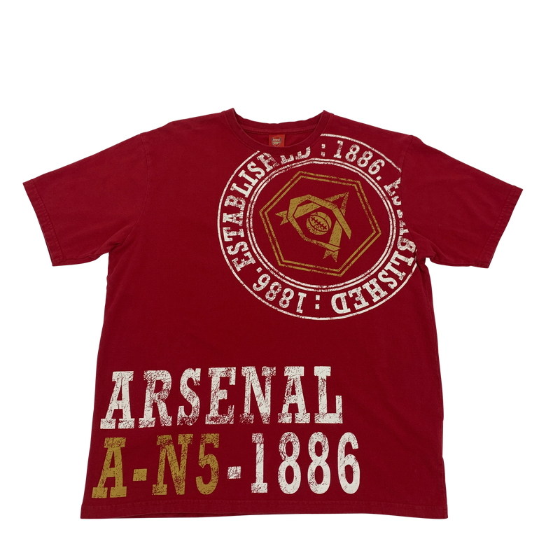 Red Arsenal t-shirt size XL