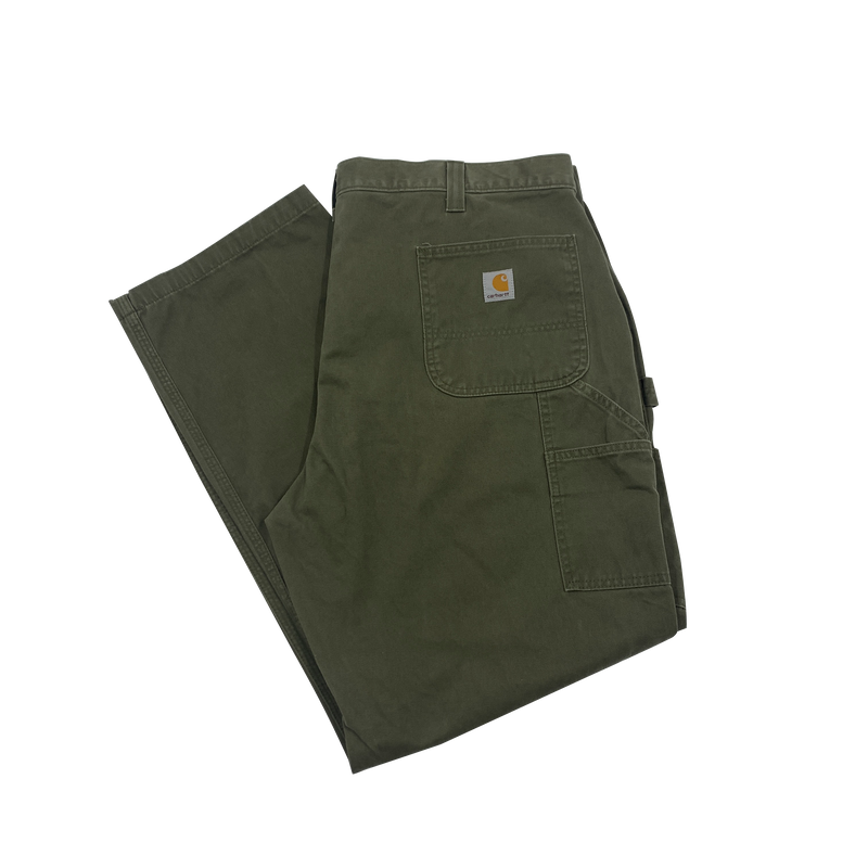 Green Carhartt B324 ARG Pants 42x32