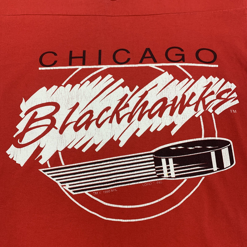 Vintage Chicago Black Hawks jersey t-shirt
